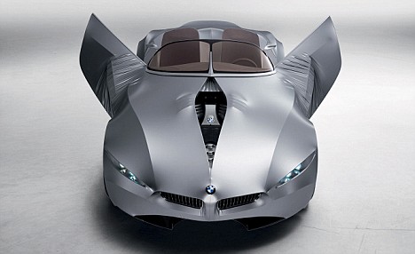 Bmw fabric covered car #3